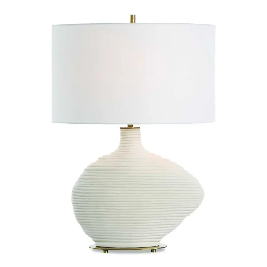 Duostacked One Light Table Lamp in Warm White