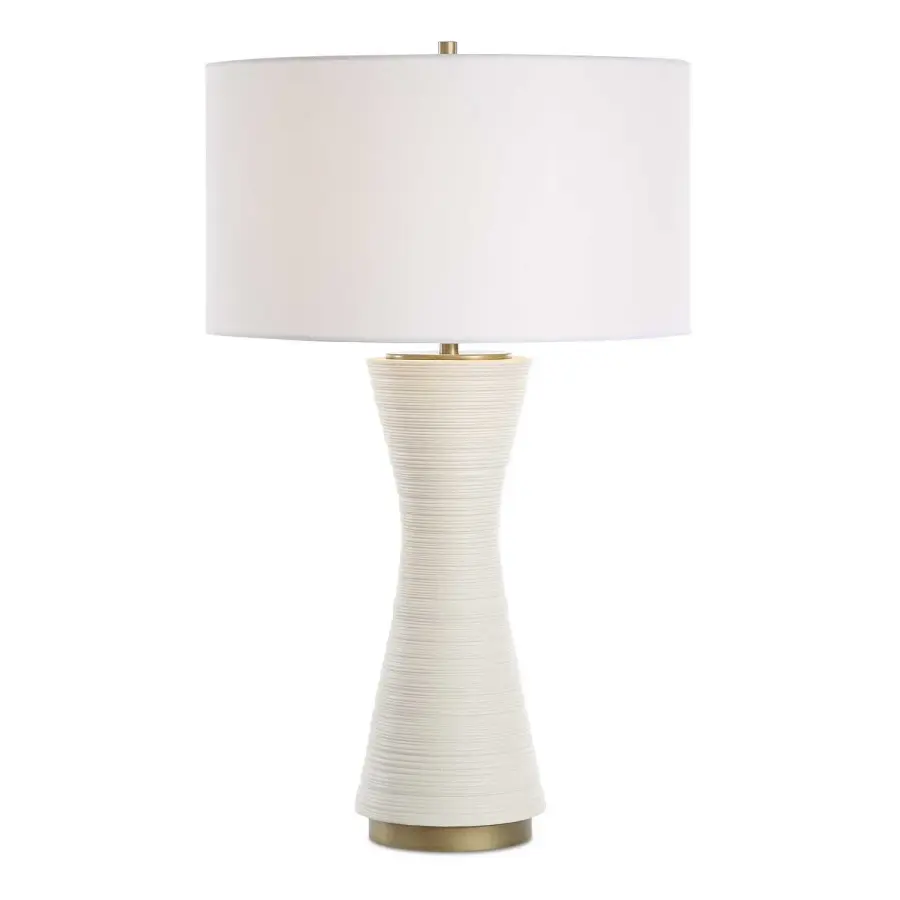 Ridgeline One Light Table Lamp in Antique Brass