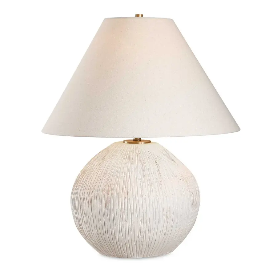 Meryl One-Light Table Lamp in Antique Brass