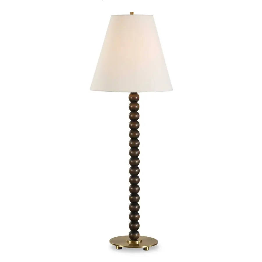 Gallus One Light Table Lamp in Brass Plated