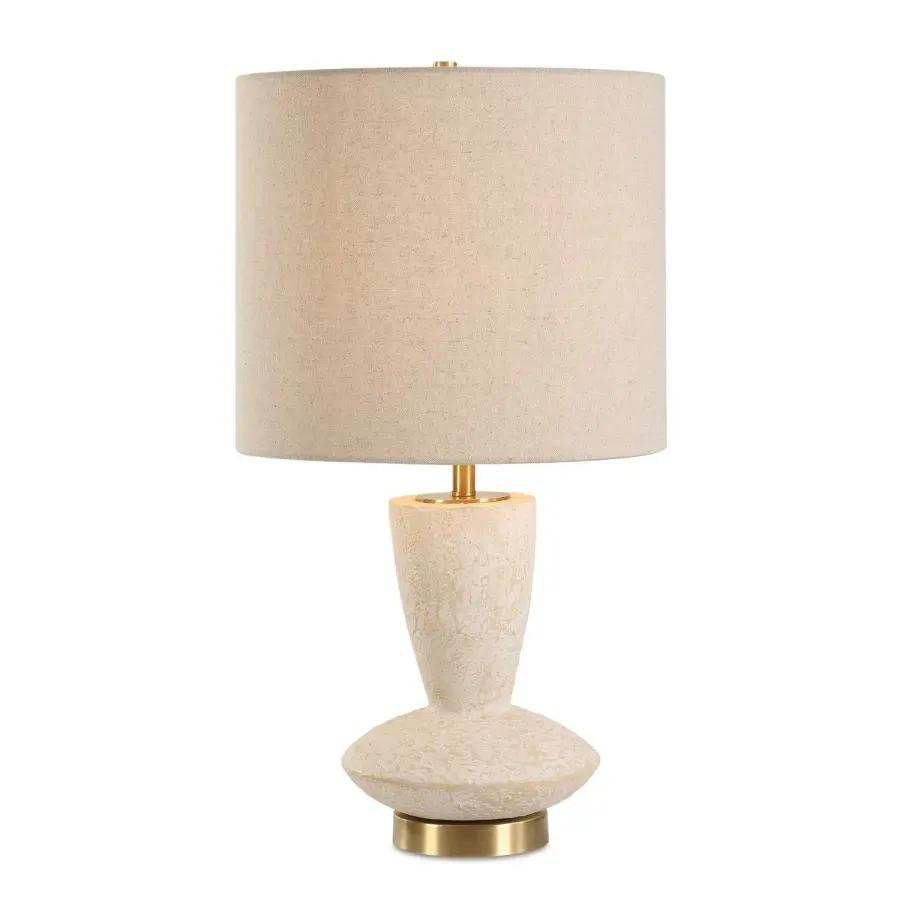 Doreyn One Light Table Lamp in Antique Brass