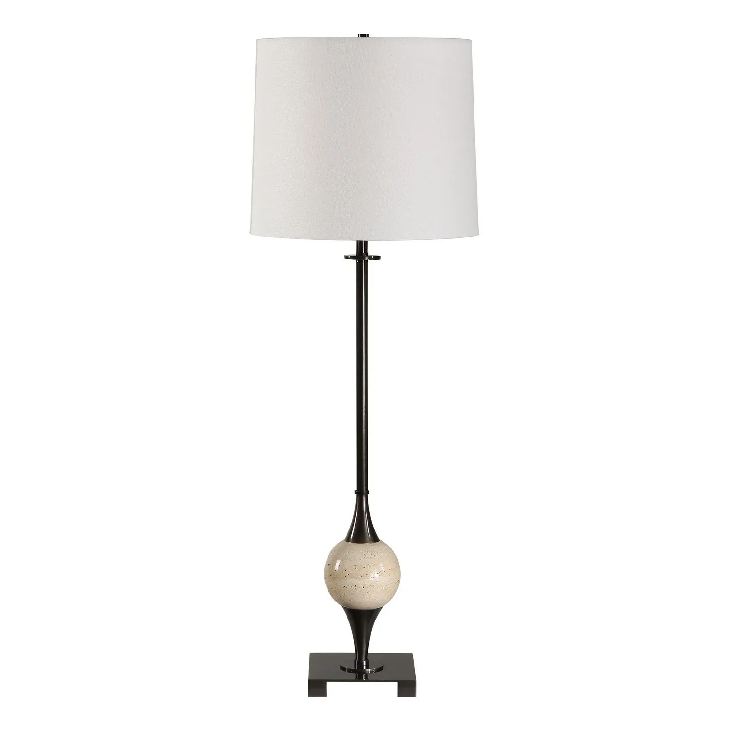 Dempsey One Light Buffet Lamp in Dark Bronze