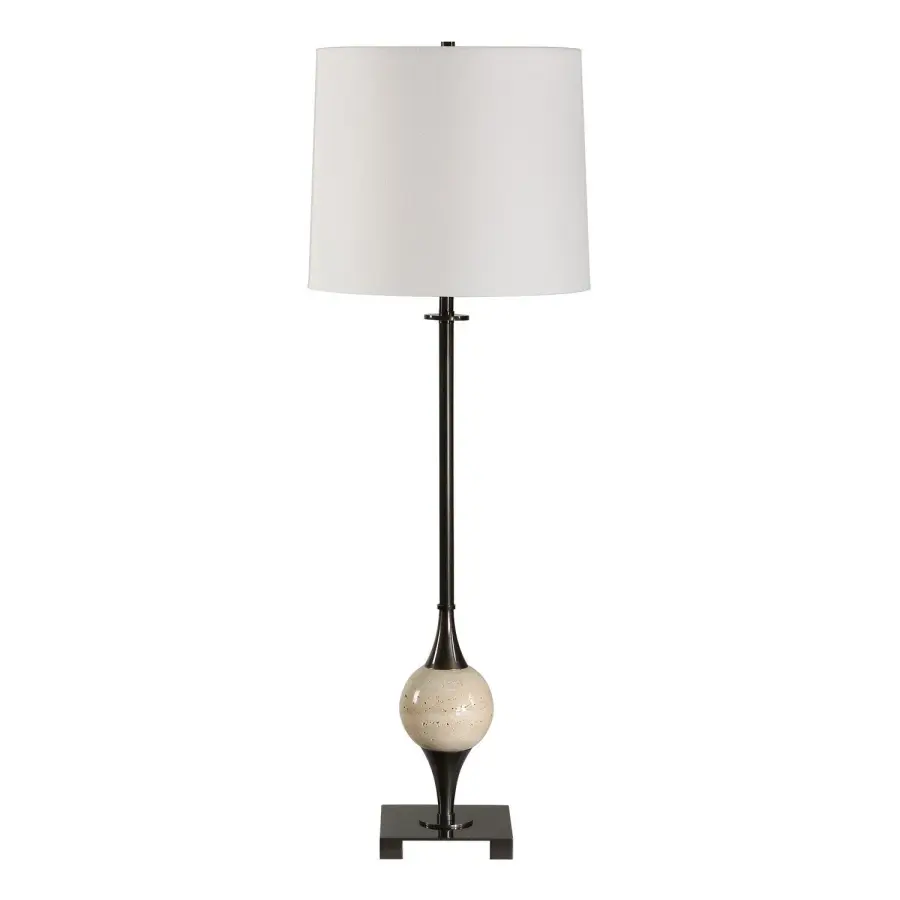 Dempsey One Light Buffet Lamp in Dark Bronze