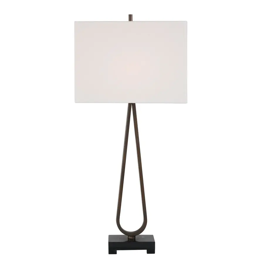 Galloway One-Light Table Lamp in Dark Bronze