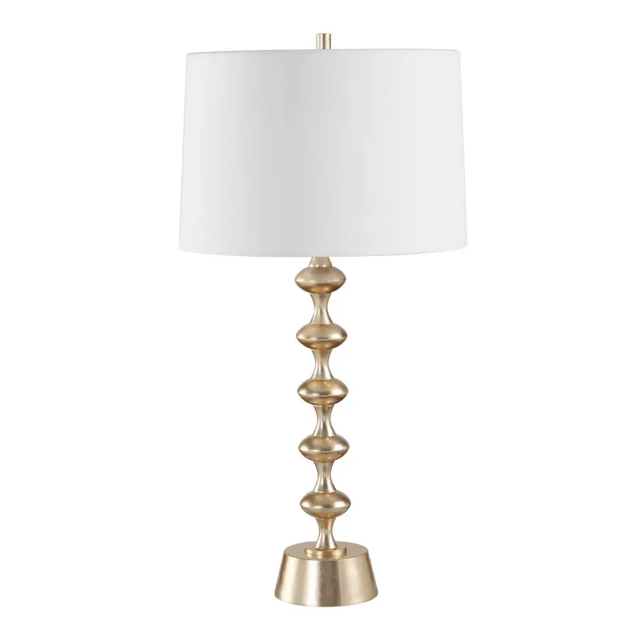 Meila One Light Table Lamp in Antique Brass