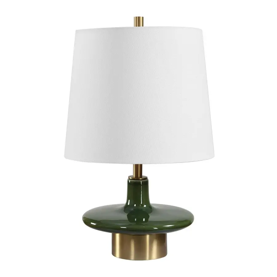 Sieler One Light Table Lamp in Antique Brass