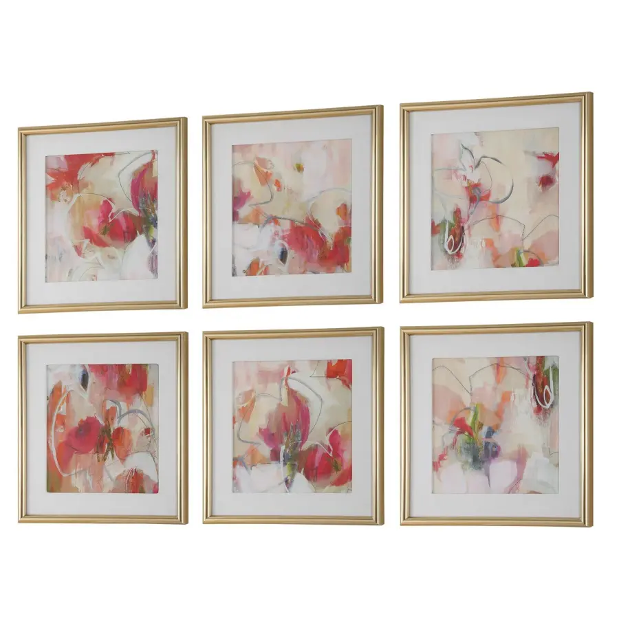Fresh Start Wall Art in Brushed Gold