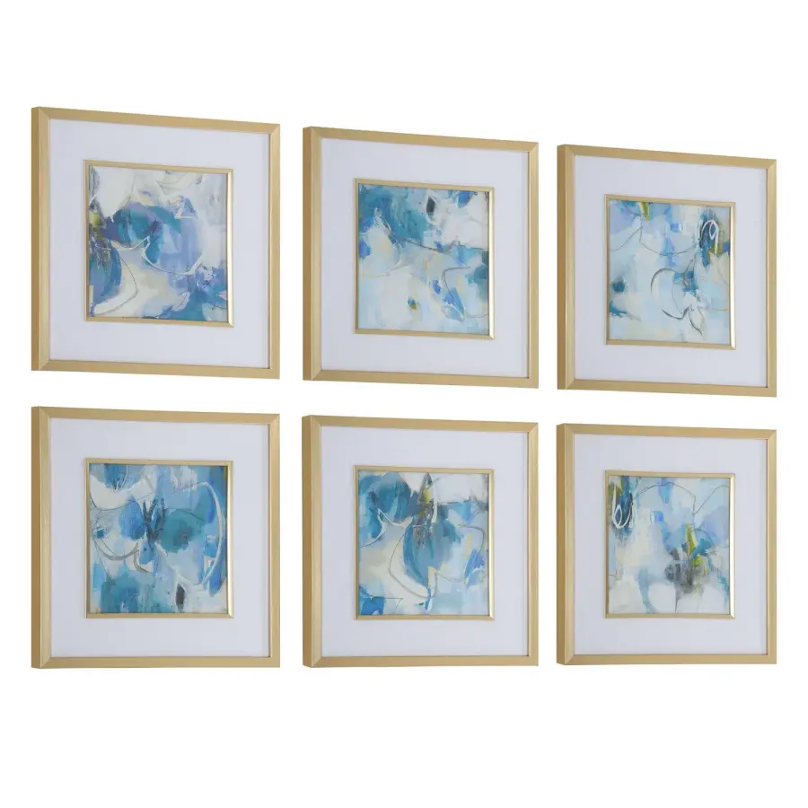 Fresh Start Wall Art in Brushed Soft Gold