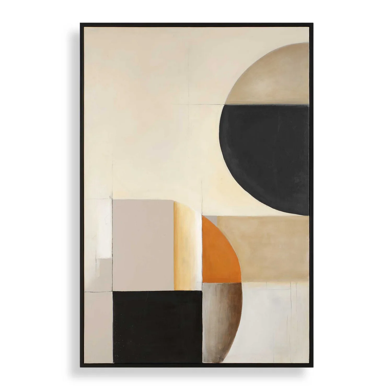 Western Hemisphere Abstract Art in Black