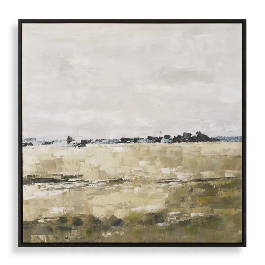 Fragment Landscape Art in Black
