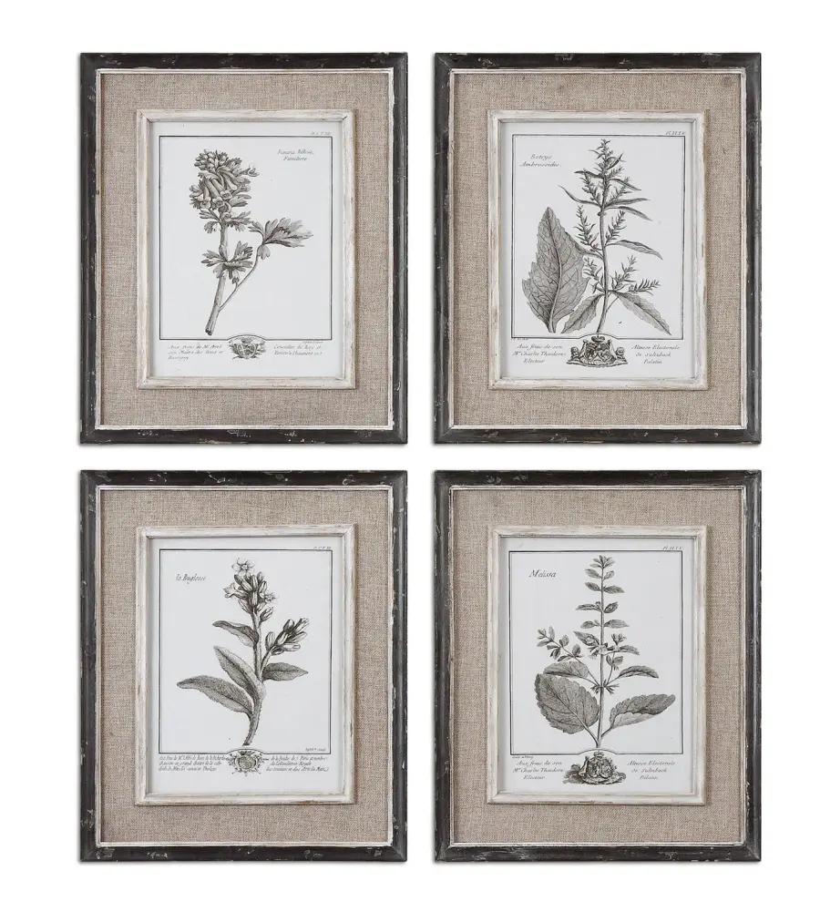 Casual Grey Study Wall Art in Black w/Gray