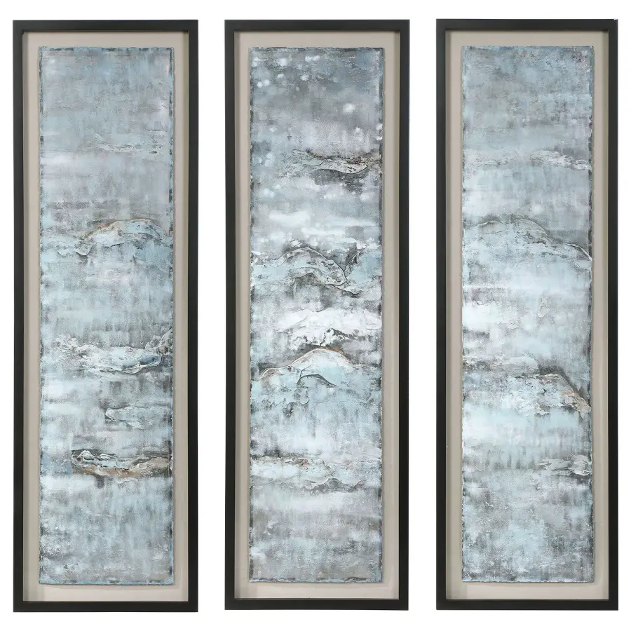 Ocean Swell Wall Art in Black