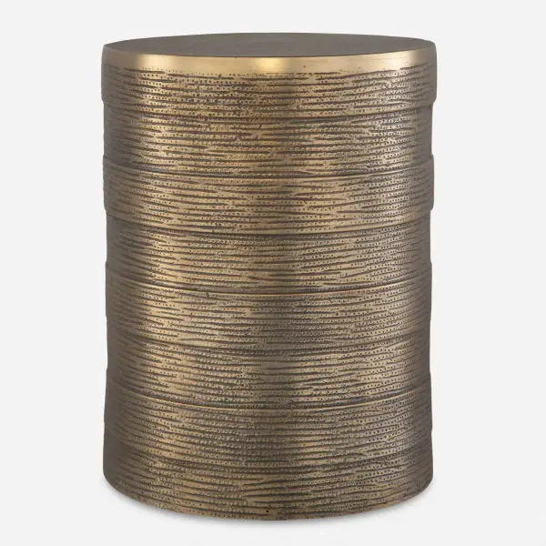 Captivating With Its Sturdy Construction Yet Intricate Detailing, Odin Is Crafted From Aluminum And Is Completed By An Antique Brass Finish. Collection: Odin Finish: Antique Brass Width: 13.50" Height: 17.00" Length: 13.50" Weight: 17.60 lb Material: Aluminum Country of Origin: India Safety Rating: Indoor Only