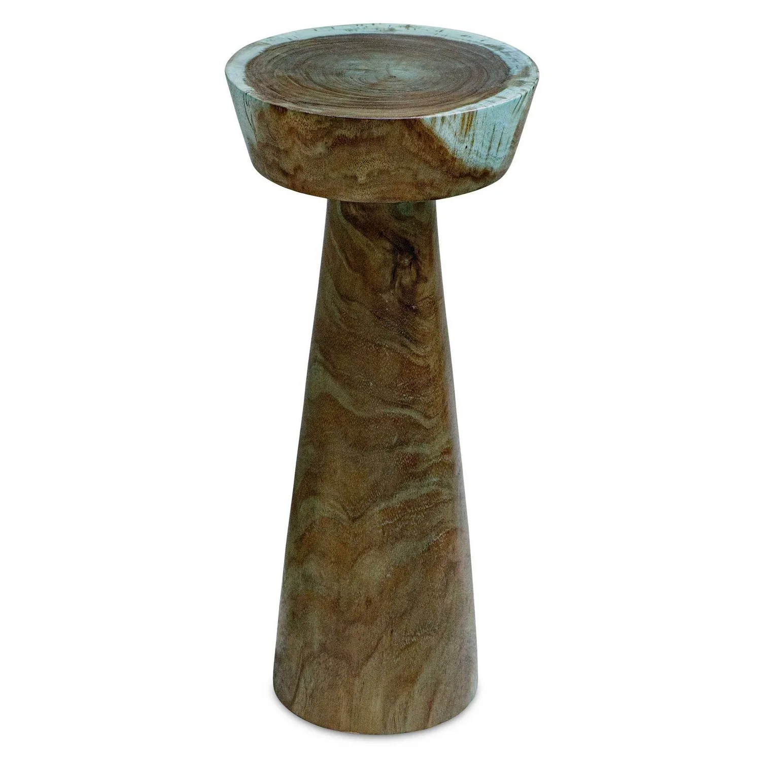 Mano Drink Table in Blend Of Blue And Green Tones