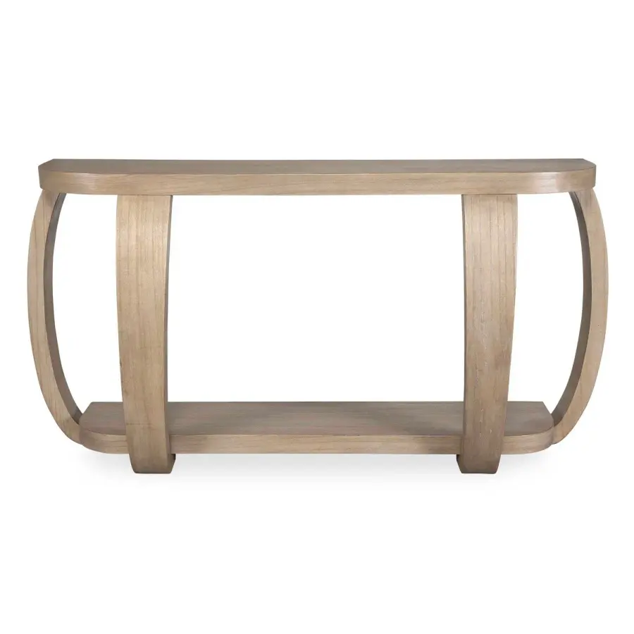 Adona Console Table in Natural Mindi Wood