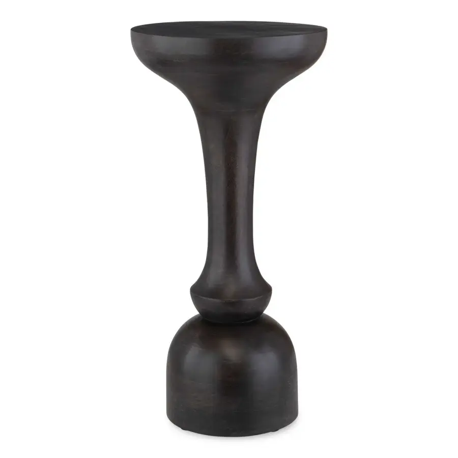 Uttermost Gambit Black Mango Wood Accent Table