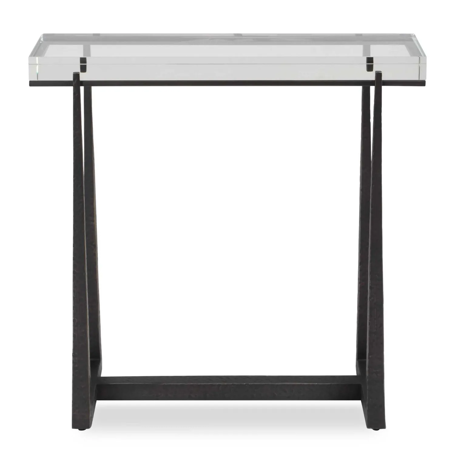 Midas Accent Table in Dark Bronze