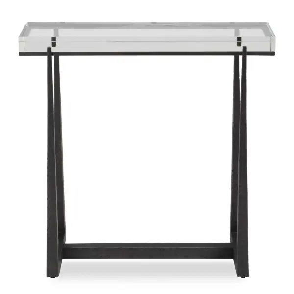 Midas Accent Table in Dark Bronze