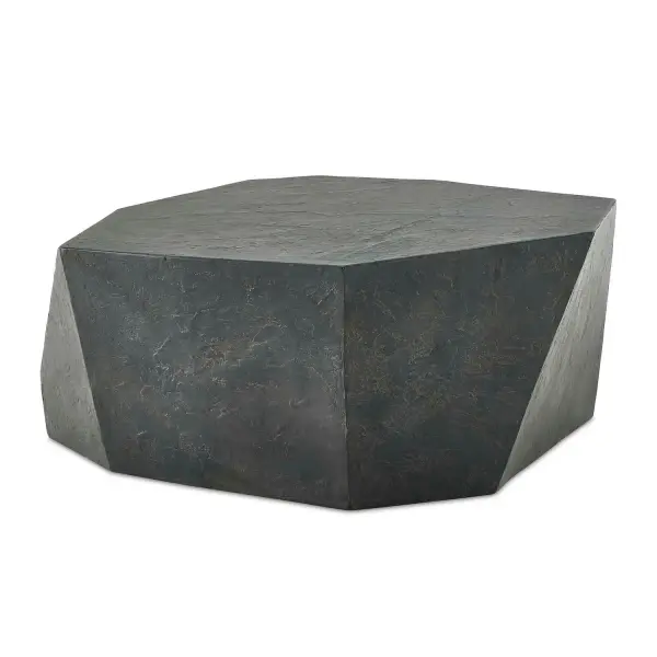 Constructed From Glass Reinforced Concrete, This Sculptural Coffee Table Features An Asymmetrical Faceted Design In A Natural Slate Finish. The Parra Coffee Table Can Be Used As A Standalone Coffee Table Or Is Easily Paired With The Parra Side Table To Create A Bunching Style Coffee Table. Suitable For Both Indoor And Outdoor Use. Collection: Parra Finish: Natural Slate Width: 38.00" Height: 15.00" Length: 28.00" Weight: 97.00 lb Material: Glass Fiber Reinforced Concrete Country of Origin: Vietnam Safety Rating: Indoor/Outdoor