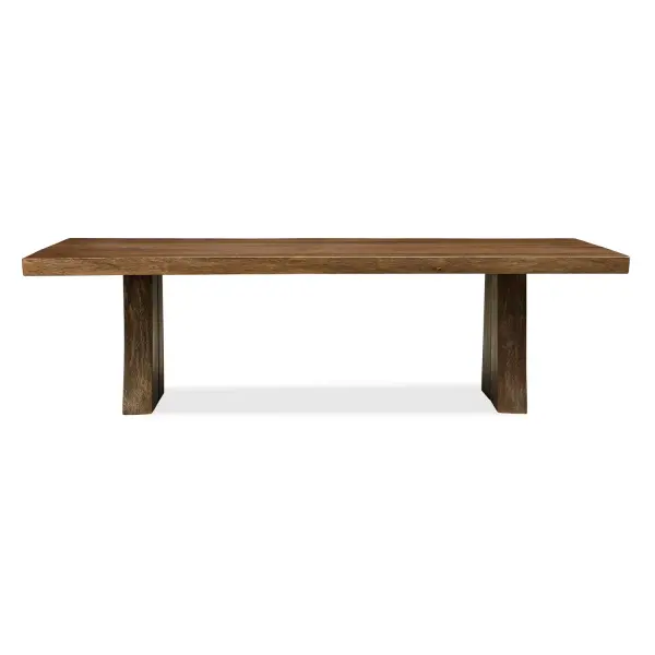 Expertly Handcrafted From Solid Suar Wood, This Coffee Table Showcases A Stunning Finish That Highlights The Wood's Rich, Intricate Grain Patterns. Its Bold Live-edge Design Rests On Solid Suar Wood Legs, Ensuring Stability While Also Serving As A Focal Point In Your Living Space. Solid Wood Will Continue To Move With Temperature And Humidity Changes, Which Can Result In Cracks And Uneven Surfaces, Adding To Its Authenticity And Character. Collection: Glenmore Finish: Suar Wood Width: 54.00" Height: 15.75" Length: 28.00" Weight: 72.53 lb Material: Suar Wood With Metal Kd Country of Origin: Indonesia Safety Rating: Indoor Only