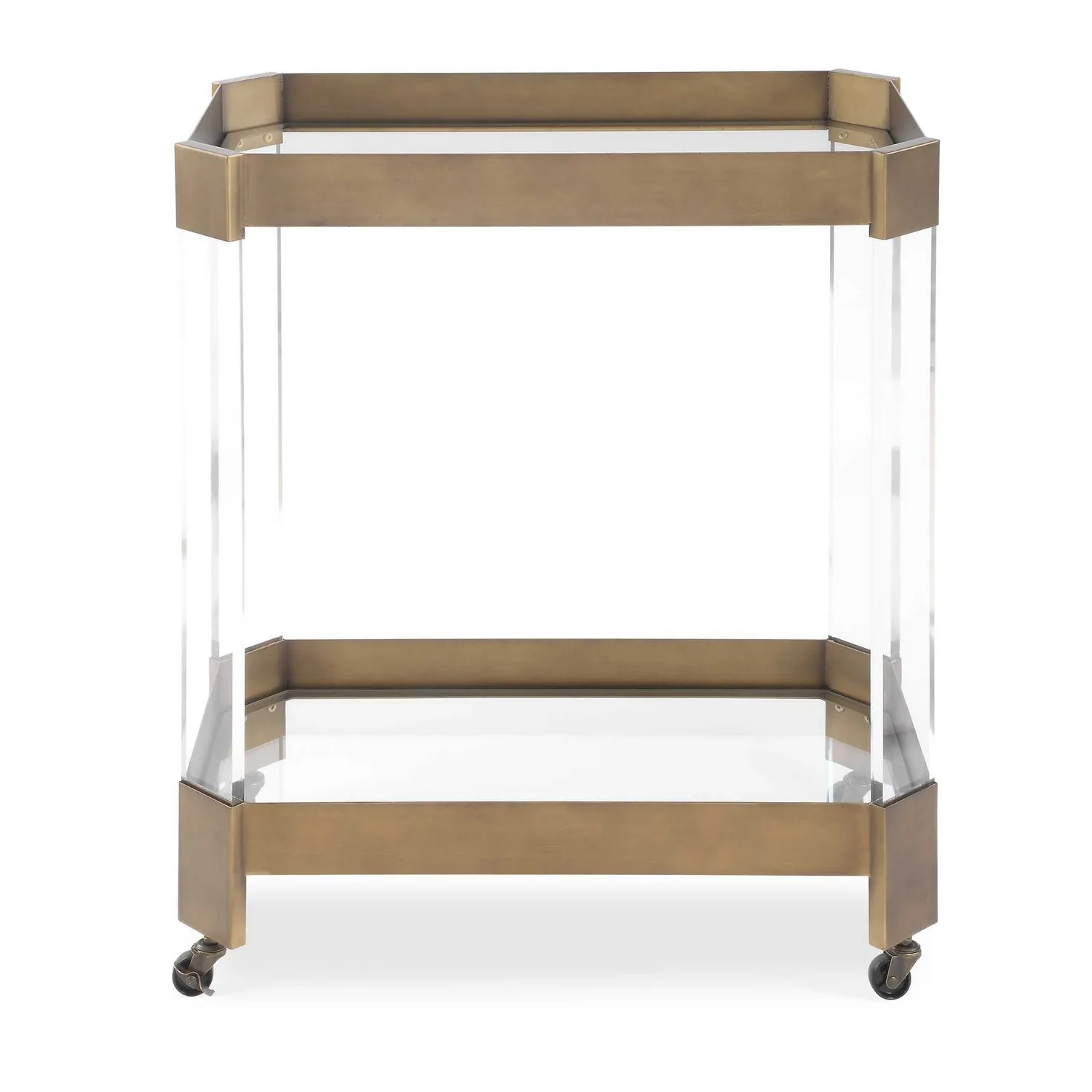 Giselle Bar Cart in Bronze