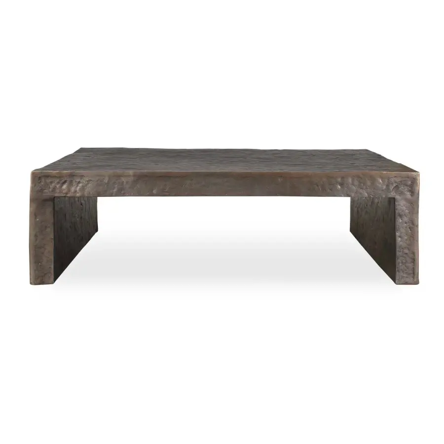 Obra Coffee Table in Golden Dark Bronze