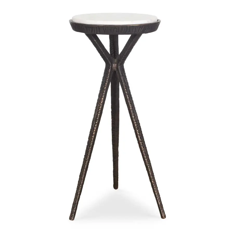 Tilton Accent Table in Dark Bronze