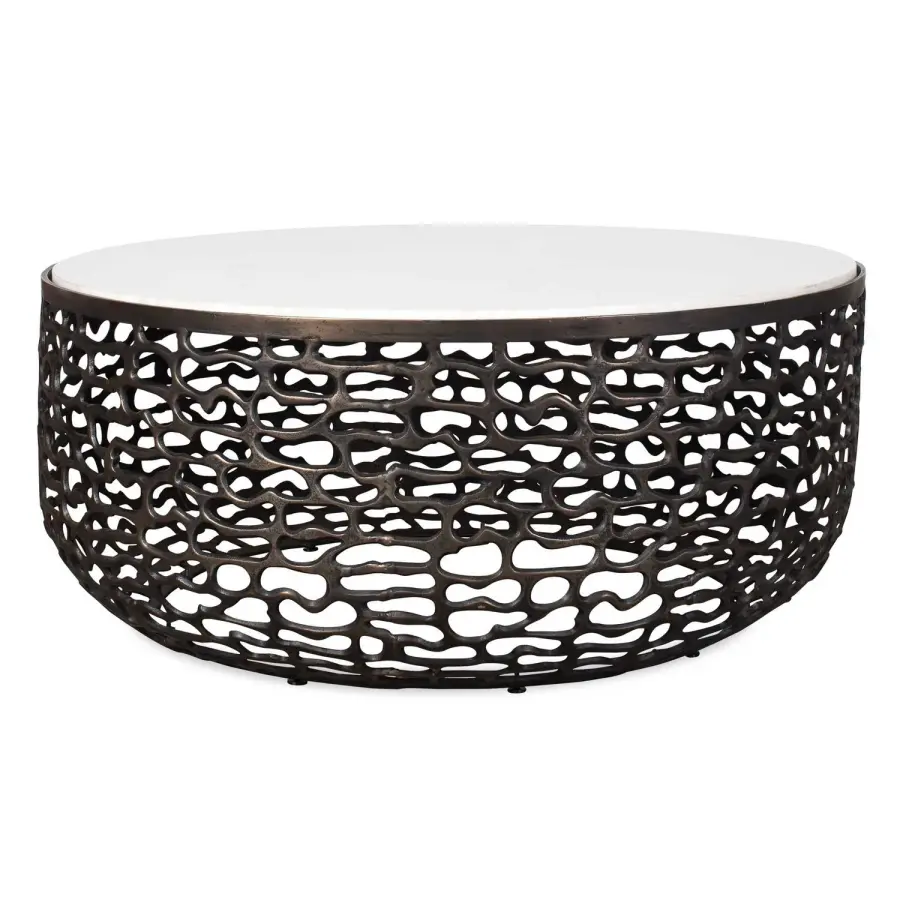 Sabena Coffee Table in Dark Bronze