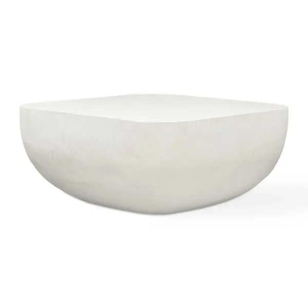 Designed For Outdoor Living, The Alma Coffee Table Is Crafted From Glass-reinforced Concrete In A Stylish Warm Limestone Finish, With Durability And Weather Resistance In Mind. Suitable For Both Indoor And Outdoor Use. Collection: Alma Designer: David Frisch Finish: Warm Limestone Width: 36.00" Height: 16.00" Length: 36.00" Weight: 189.60 lb Material: Grc Country of Origin: Indonesia Safety Rating: Indoor/Outdoor