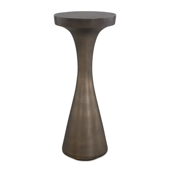 Miko Drink Table in Dark Bronze