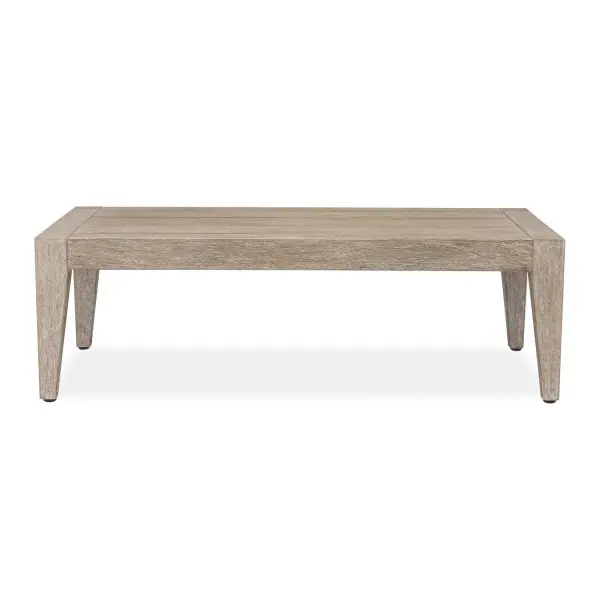 This Contemporary Farmhouse Coffee Table Showcases Expert Craftsmanship With Its Solid Mahogany Construction And Cerused Wheat Finish. The Table's Smooth Finish And Attention To Detail Highlight The Natural Beauty Of The Wood, Creating A Piece That Will Be Admired For Years To Come. Solid Wood Will Continue To Move With Temperature And Humidity Changes, Which Can Result In Cracks And Uneven Surfaces, Adding To Its Authenticity And Character. Suitable For Both Indoor And Outdoor Use. Collection: Kirkham Finish: Solid Mahogany Width: 48.00" Height: 15.00" Length: 24.00" Weight: 43.65 lb Material: Mahogani Wood Country of Origin: Indonesia Safety Rating: Indoor/Outdoor