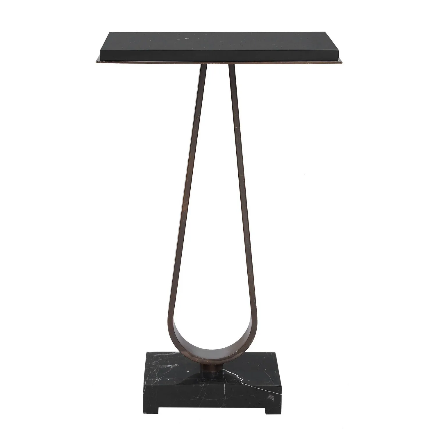 Galloway Accent Table in Dark Bronze