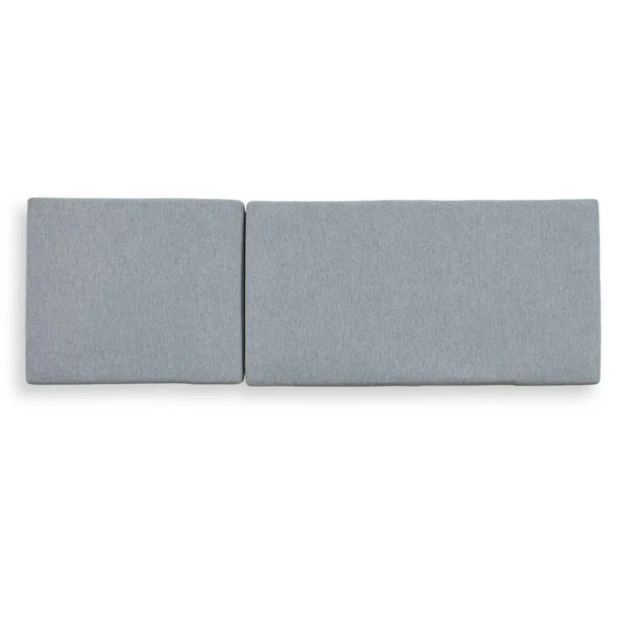 Bea Pool Chaise Cushion in Textured Charcoal Gray