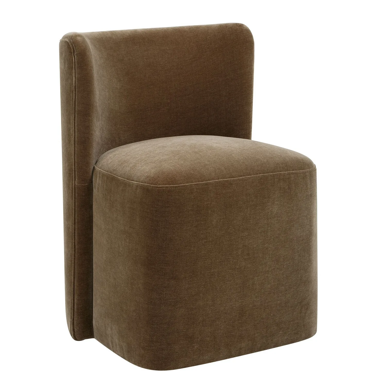Outlook Dining Chair in Truffle Velvet
