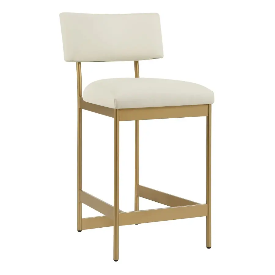 Apsley Counter Stool in Gold