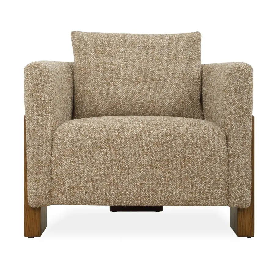 Halligan Accent Chair in Rich Walnut