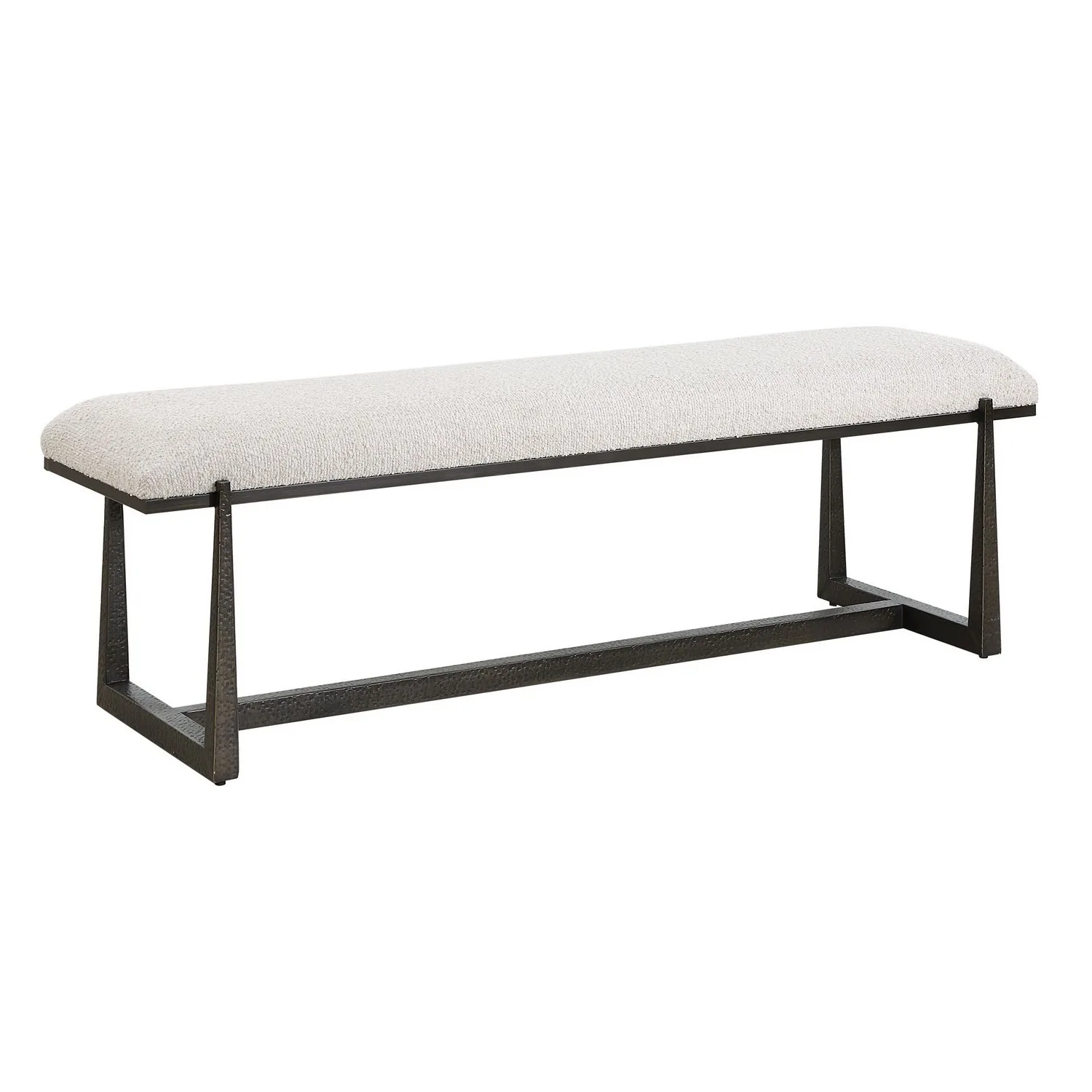 Midas Bench in Textured Bronze