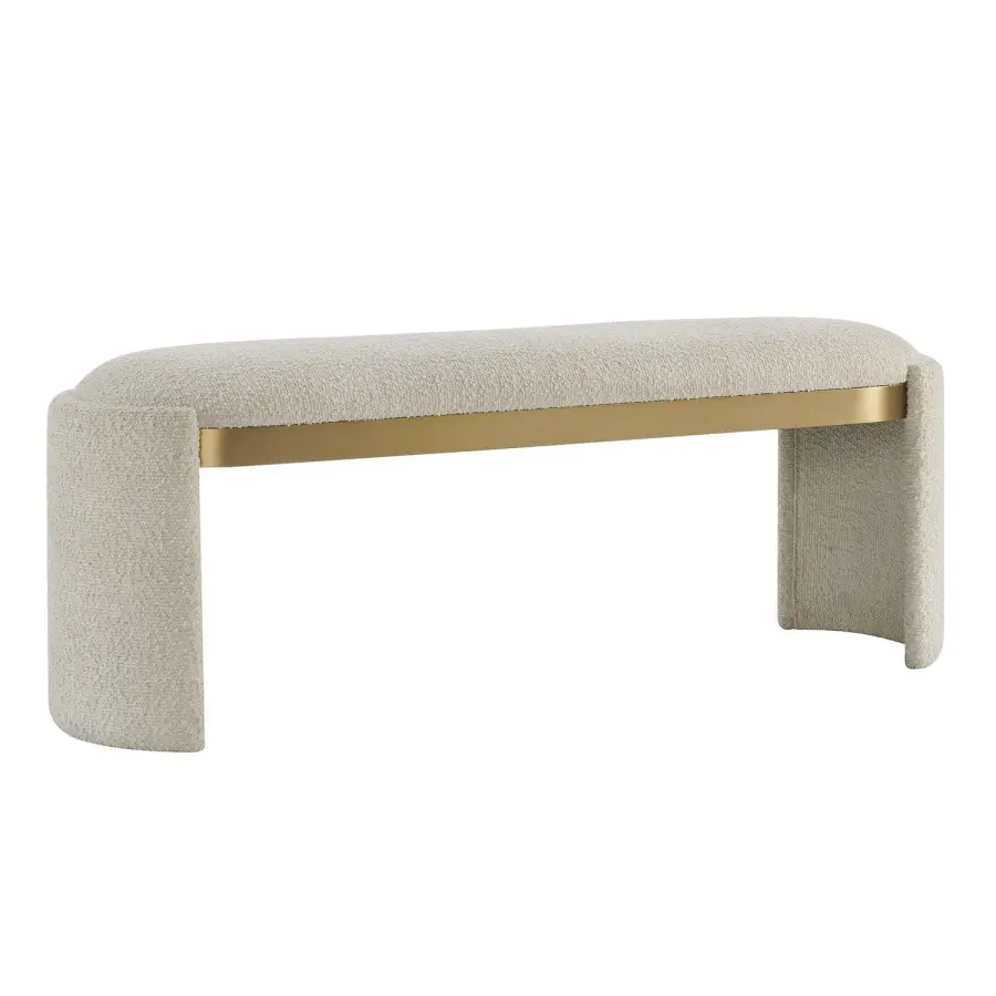 Serena Bench in Antique Gold