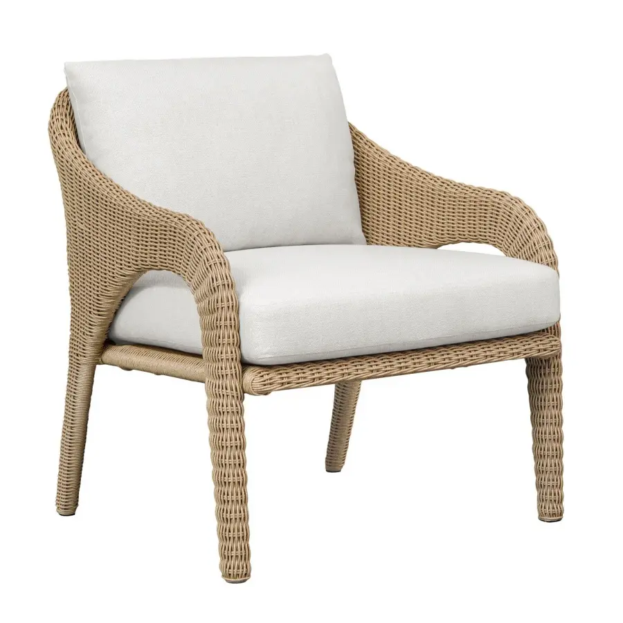 Kavali Lounge Chair in Natural Honey