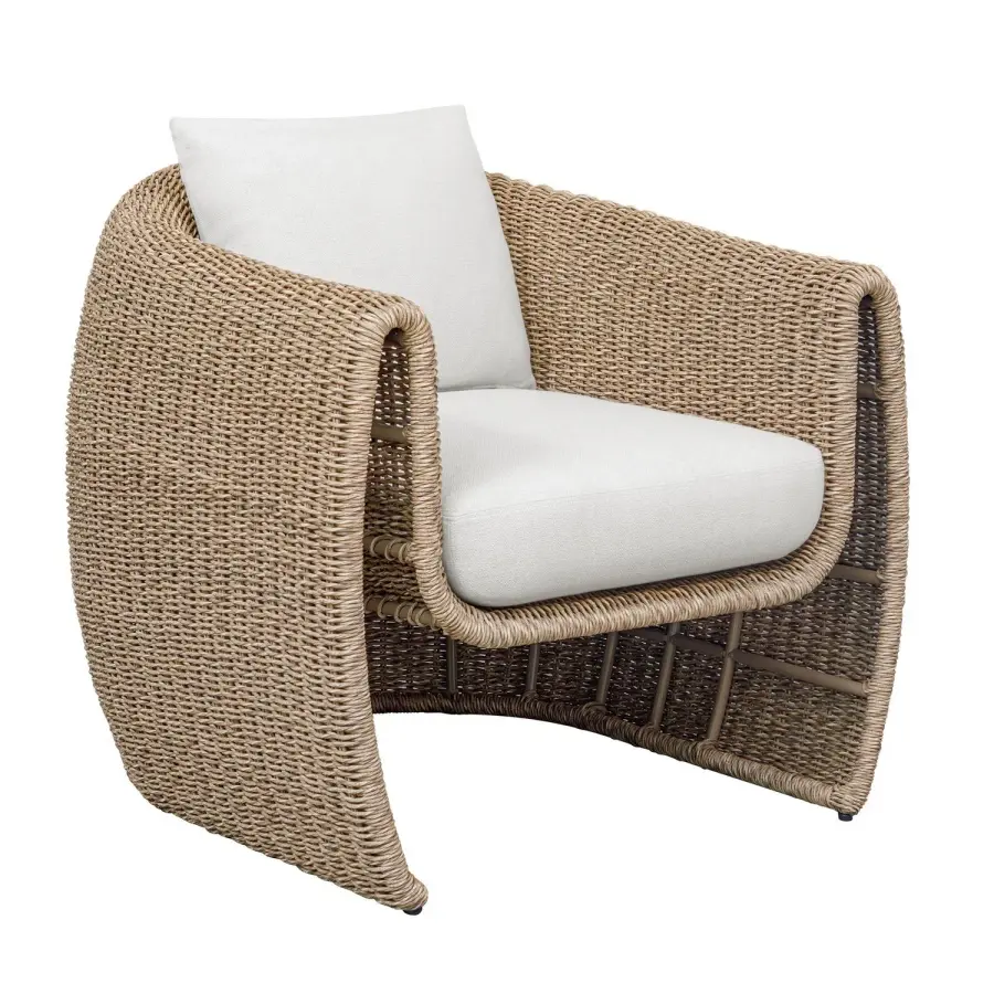 Tropic Lounge Chair in Golden Flax