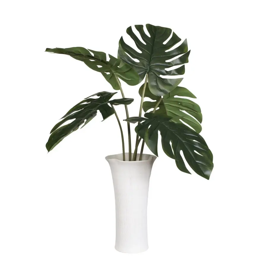 Muse Vase Centerpiece in White