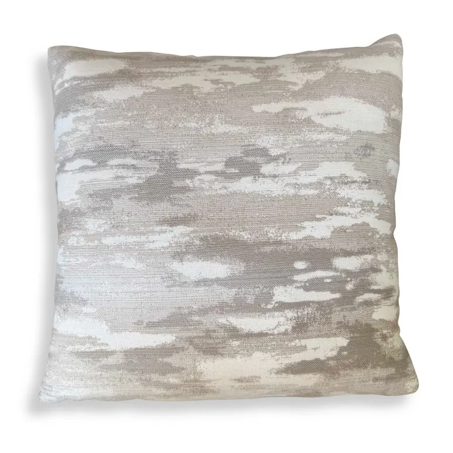 Uttermost Abstract Waves Pillow in Cream