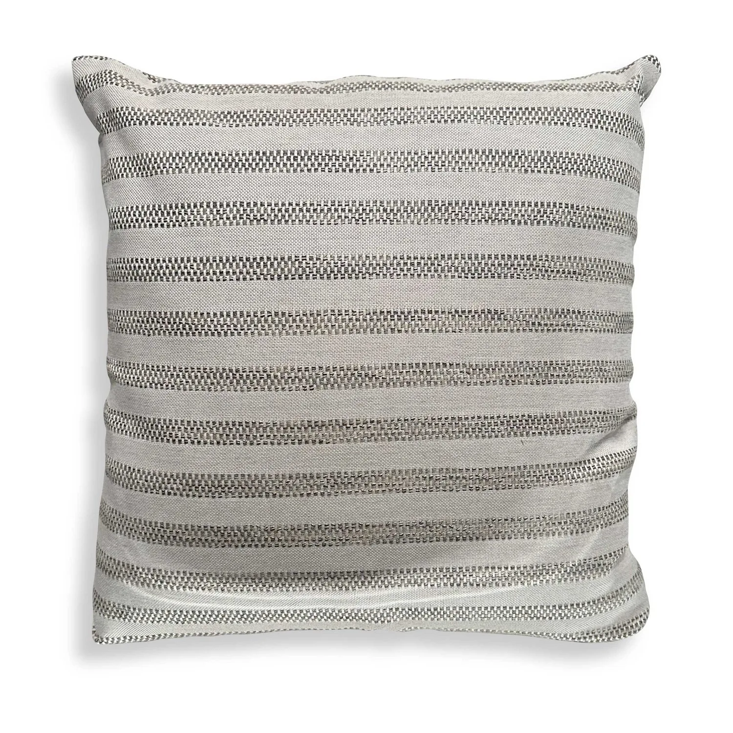 Basket Stripe Pillow - Rattan