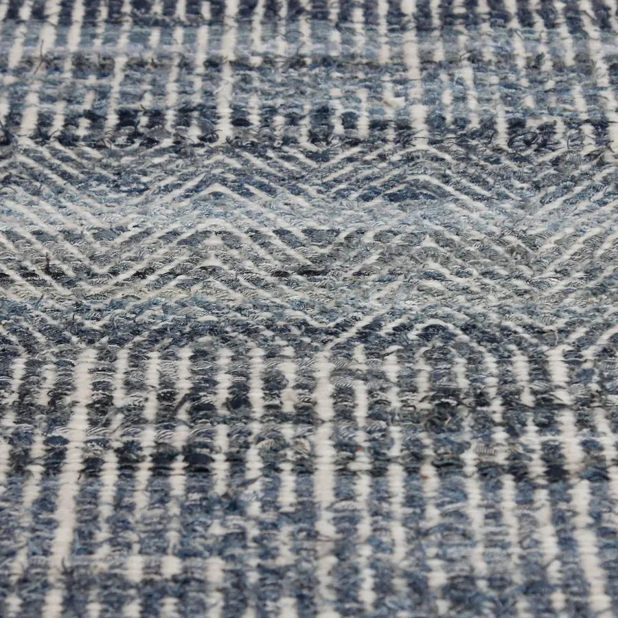 Uttermost Bolivia Hand-Woven Wool Rug in Blue - 5' x 8'