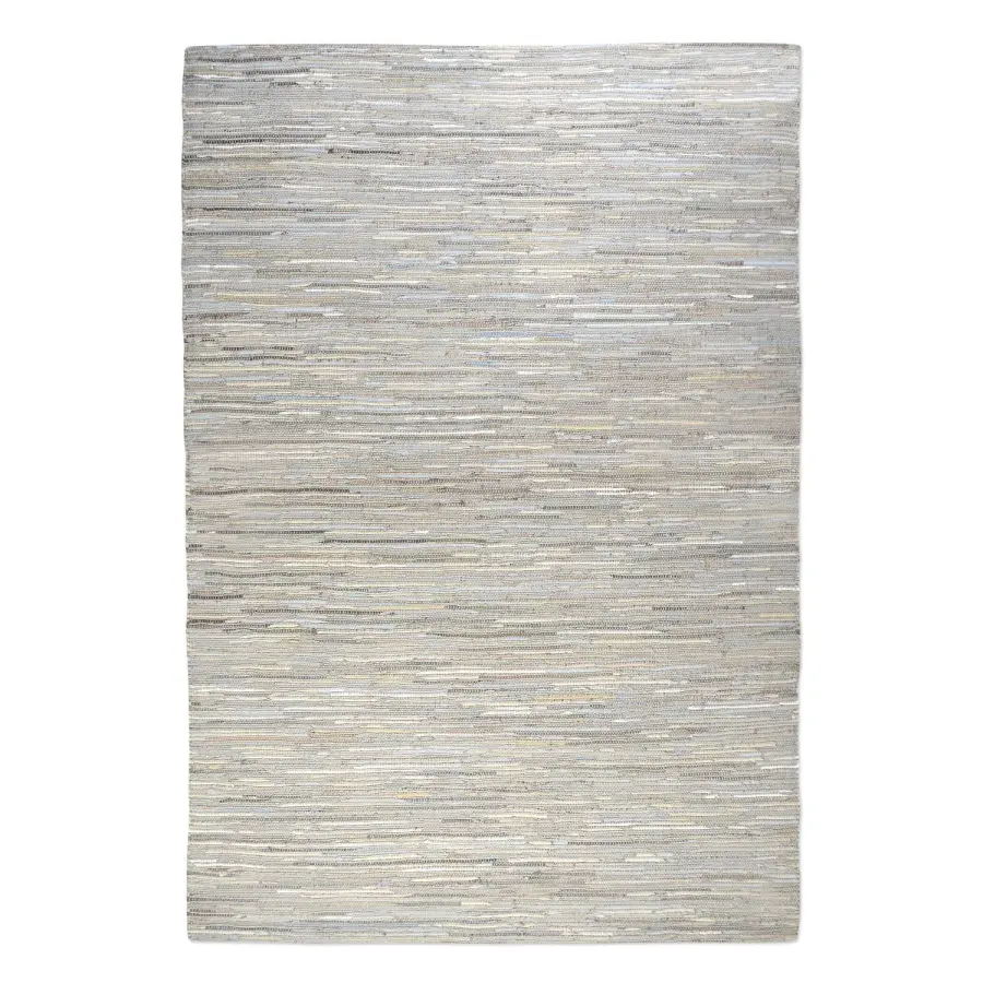 Nyala Hand-Woven Hemp and Recycled Leather Area Rug