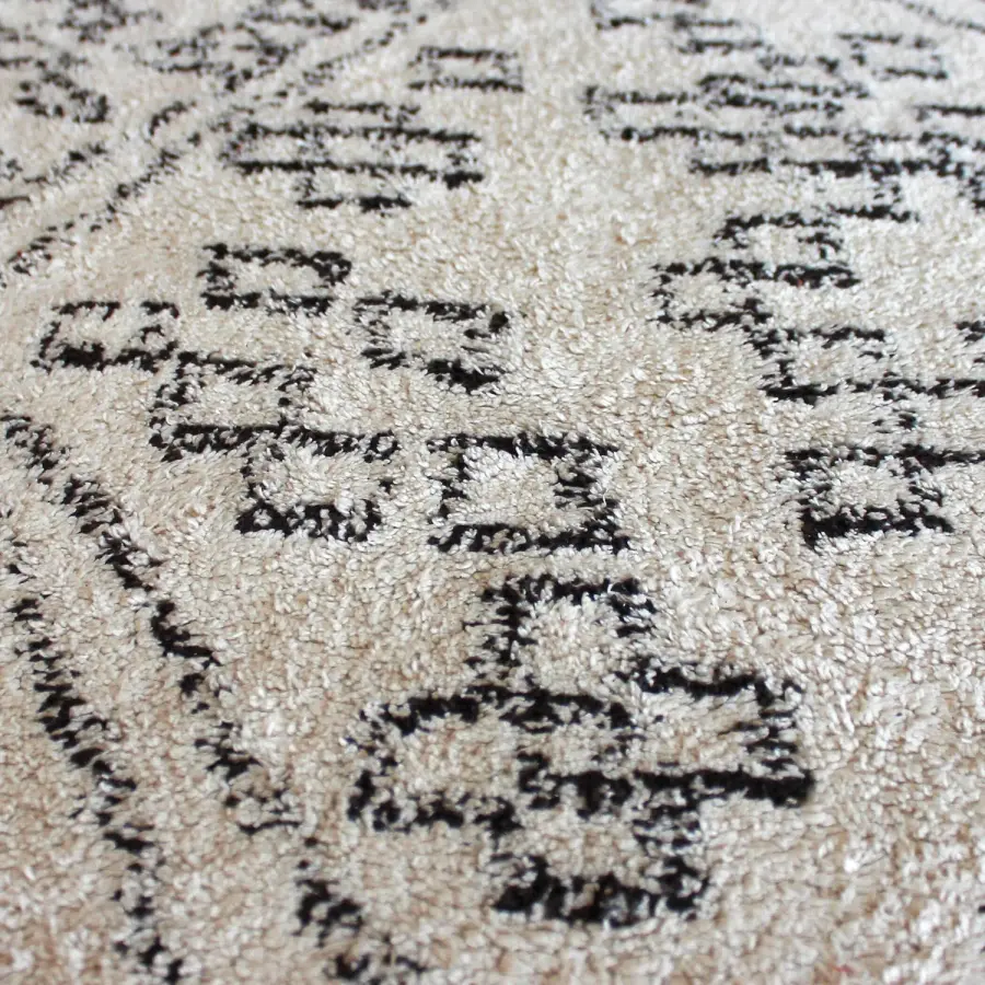 Campo Ivory Hand-Tufted Cotton Area Rug