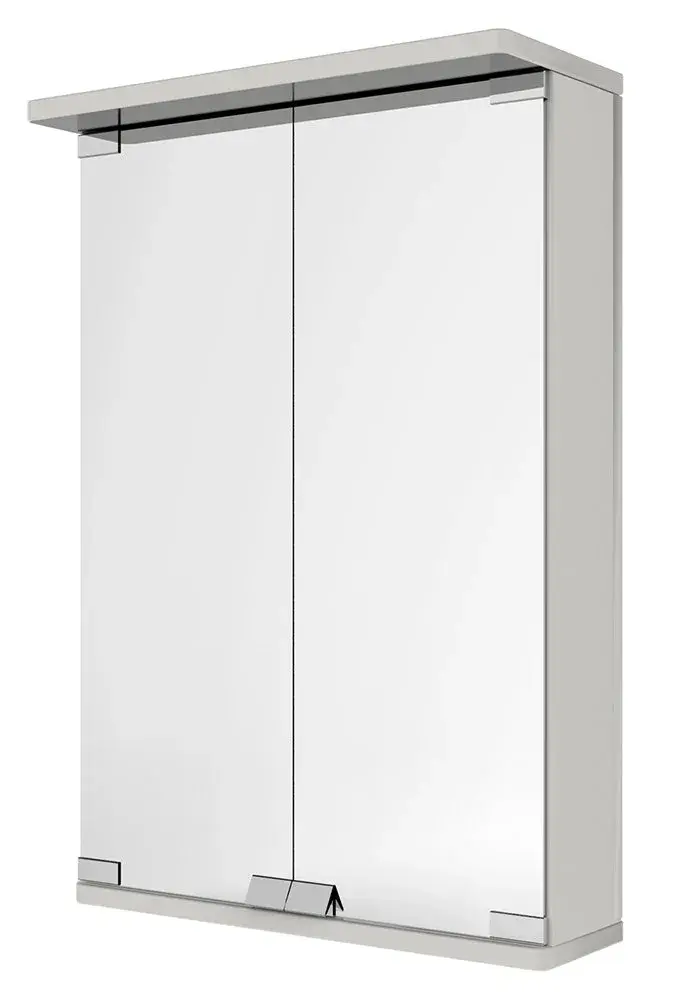 LED Bathroom Cabinet with 2 Mirror Doors