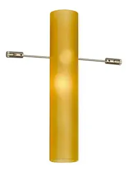 Cable Head Top Amber Satin Nickel LED 2W for Cable System