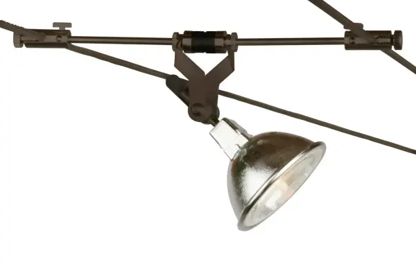 The Vail Pivot Head offers adjustable directional lighting for cable systems, ideal for accent lighting and task illumination. Its compact design and pivoting capability make it perfect for highlighting artwork or creating layered lighting.