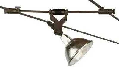 Cable Head Vail Pivot Bronze MR16 Hal 50W for Cable System
